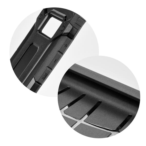 iPhone X/XS Etui Forcell Armor Hård Plast - Sort