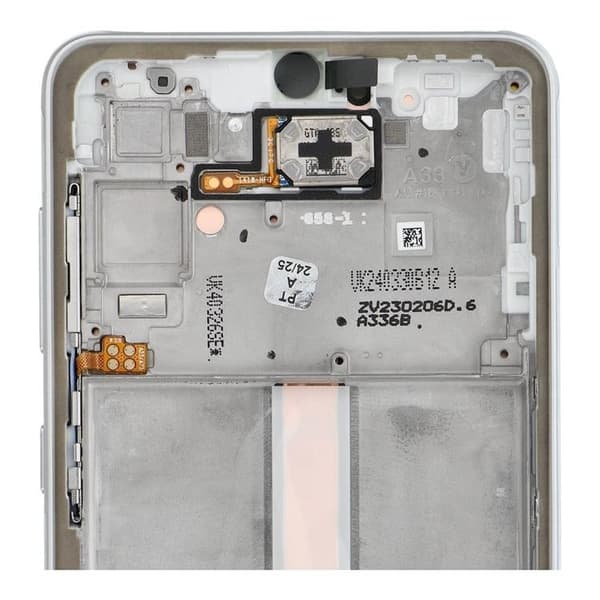 Galaxy A33 5G Skärm med LCD-display Service Pack - Vit