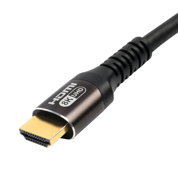 SiGn Premium HDMI 2.1 Kabel 8K 3m - Sort