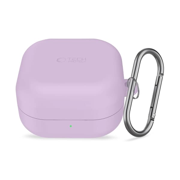 Tech-Protect Taske Til Galaxy Buds 4/4 Pro Silikone Krog - Lavendel