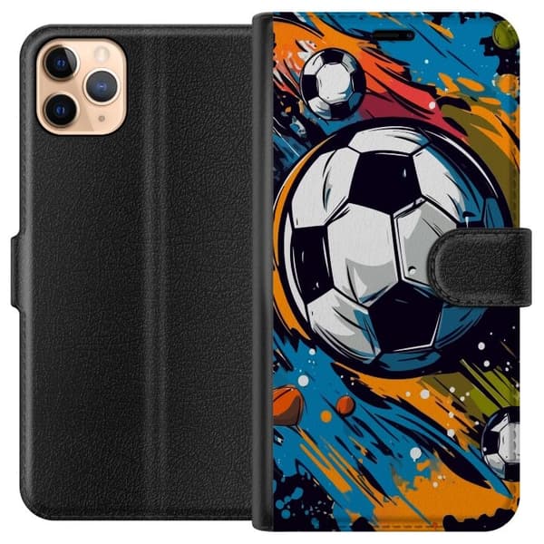 Apple iPhone 11 Pro Max tegnebog med fodbolde