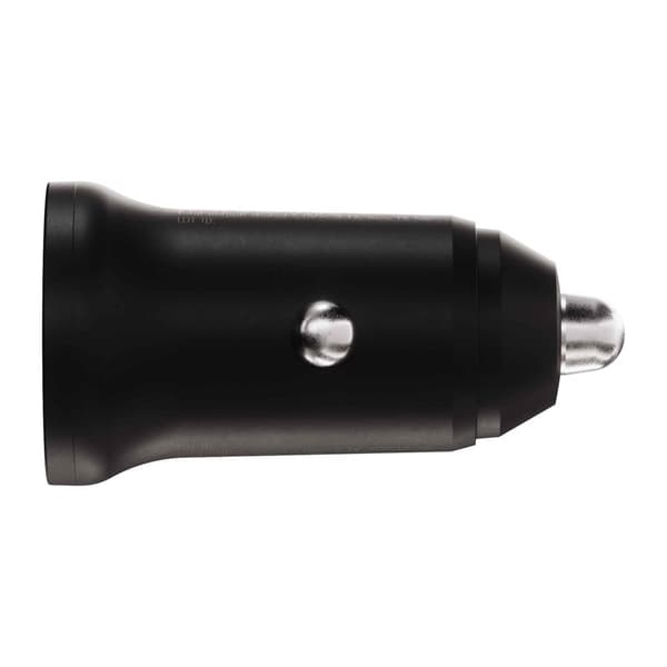X2O 2x12W dobbelt biloplader USB-A/A sort