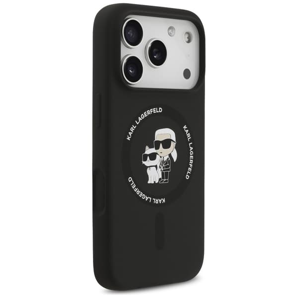 Karl Lagerfeld Mobilskal till iPhone 18 Pro Max/17 Pro Max Silikon Ring