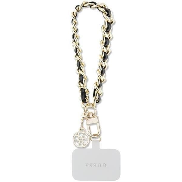 Guess Universal Telefonrem Saffiano Chain Charm - Sort