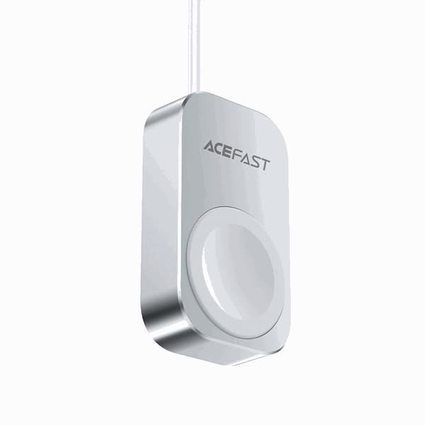 Acefast E21 5W trådløs oplader til Apple Watch - sølv