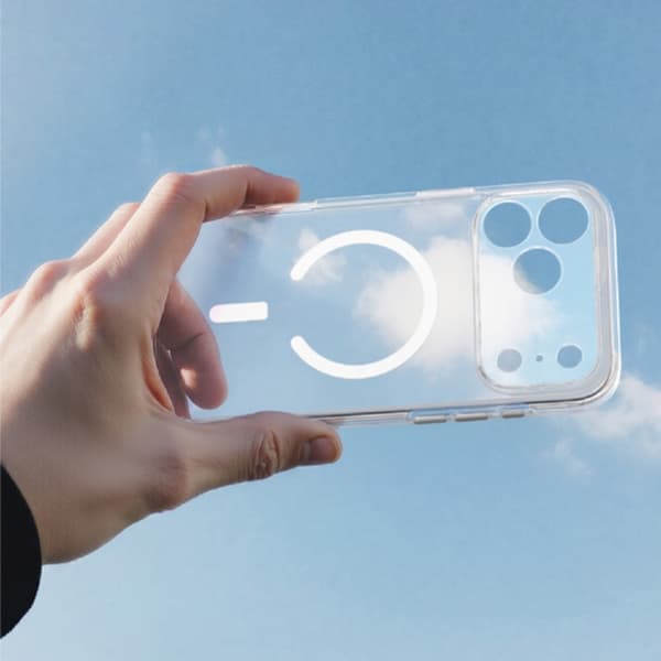 AmazingThing Mobilskal För iPhone 18 Pro/17 Pro Magsafe Drop Proof - Transparent