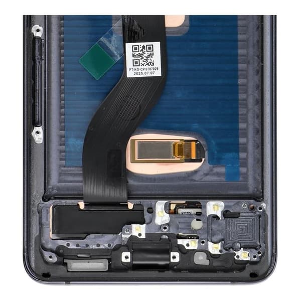 SAMSUNG S20 Plus Skärm med LCD-display SOFT OLED - Svart