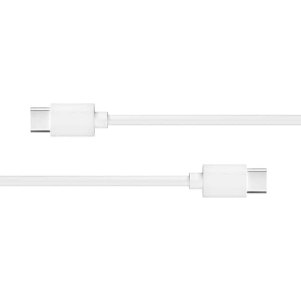 X2O Basic 60W USB-C/C-kaapeli 1,2 m valkoinen