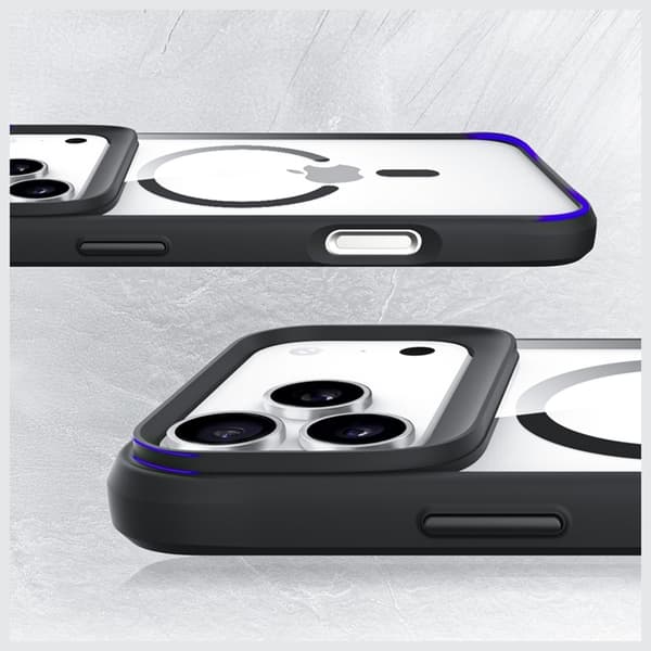 3MK Mobilskal till iPhone 18 Pro Max/17 Pro Max MagSafe Satin Armor Transparent