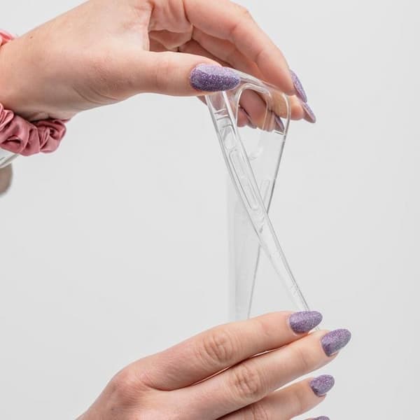 FORCELL F-PROTECT Long Lasting thin case for IPHONE 15 Plus transparent