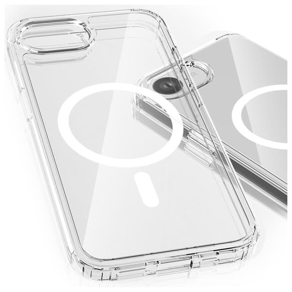 3MK Mobilskal till iPhone 16E MagSafe Armor - Clear