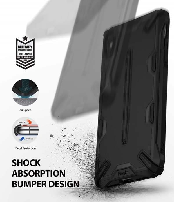 Ringke Dual X Taske til Apple iPhone XS Max - Sort