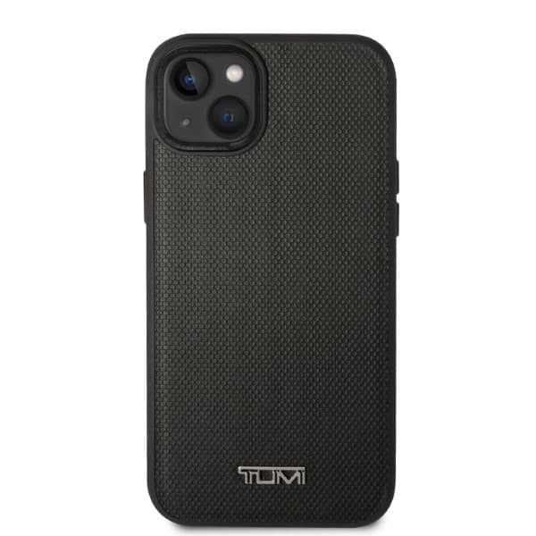 Tumi Mobilskal till iPhone 14/15/13 MagSafe Leather Balistic Pattern