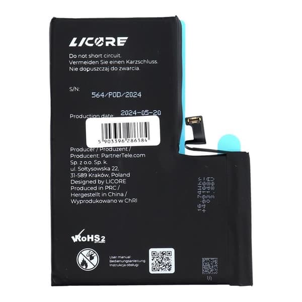iPhone 14 Pro Max Batteri 4323mAh Licore