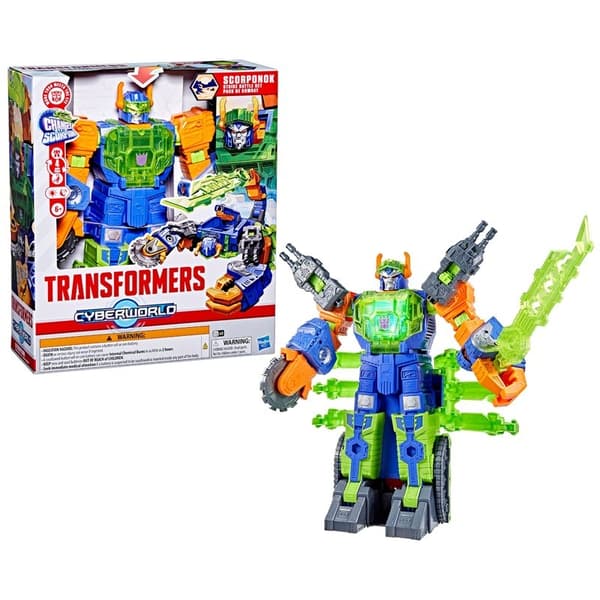 TRA Cyberworld Scorponok Strike Battle Set