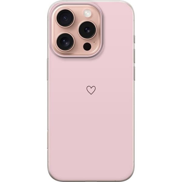 Mobilskal till Apple iPhone 16 Pro med Litet Hjärta