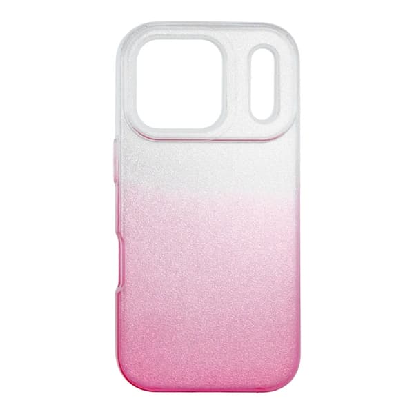 Mobilskal till iPhone 17 Pro Shining - Transparent/Rosa