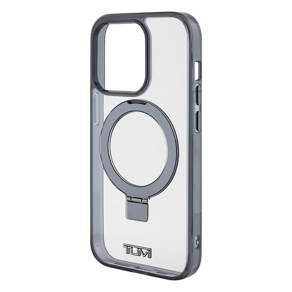Tumi Mobilskal till iPhone 15 Pro MagSafe Transparent Ring Stand - Vit