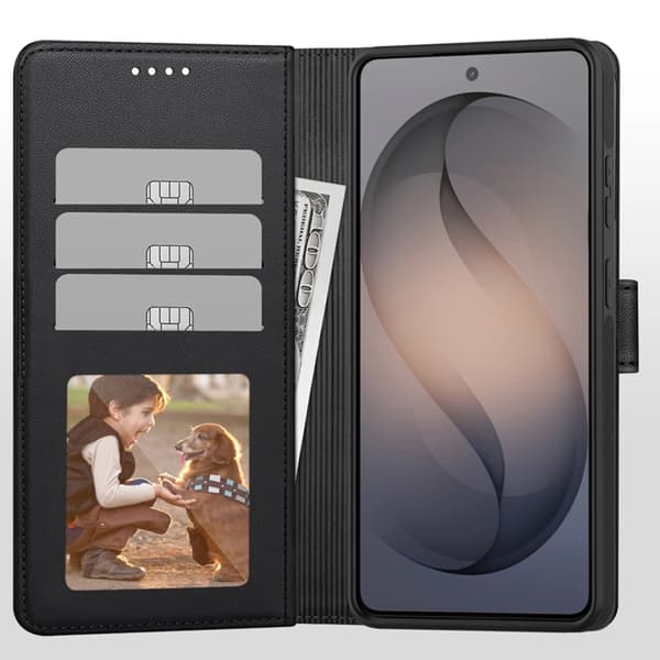 Tech-Protect Pungcover Til Galaxy S26 - Mat Sort