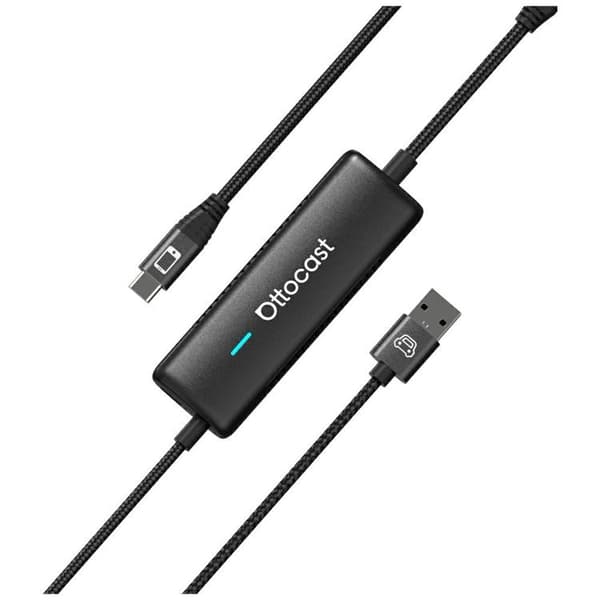 Ottocast Mirror Touch CarPlay Biladapter CA450-T - Sort