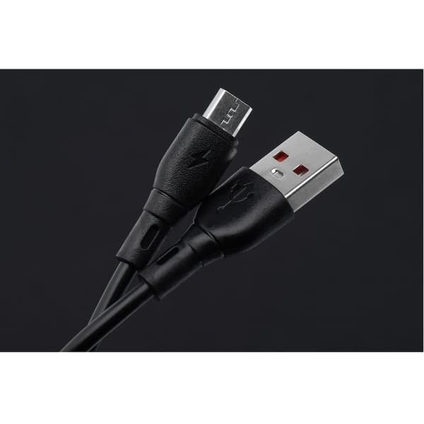 Blue Star USB-A - Micro USB 2A ECO - Svart