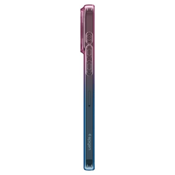 Spigen Mobilskal till iPhone 15 Pro Liquid Crystal - Gradation Rosa