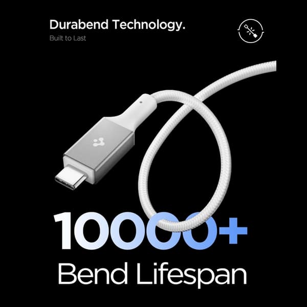 Spigen USB-C–USB-C 100W kaapeli 150cm EB10015CC