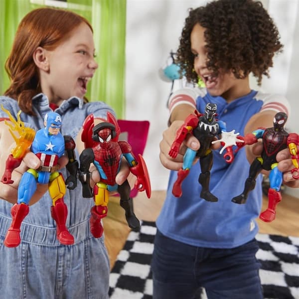 MIXMASHERS Spider-Man 5 Inch Mixmashers Basic Figure Miles Morales
