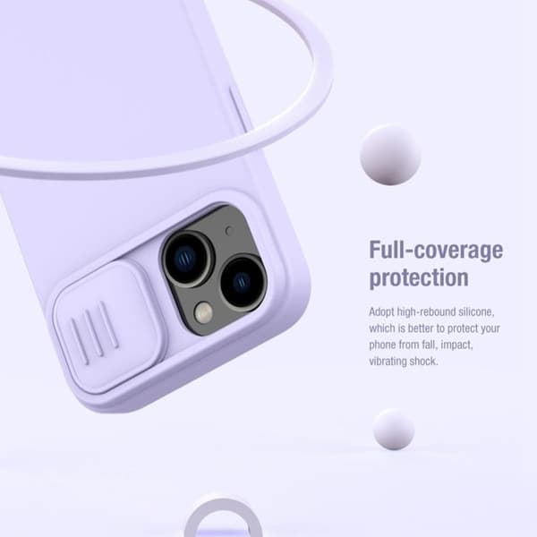Nillkin iPhone 14 Plus Etui Magsafe Magnetisk - Blå