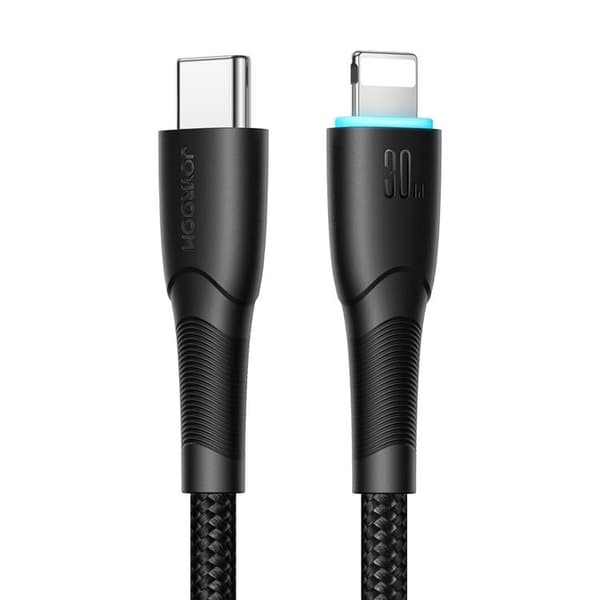 Joyroom Starry USB-C til Lightning Kabel 30W 1m - Sort