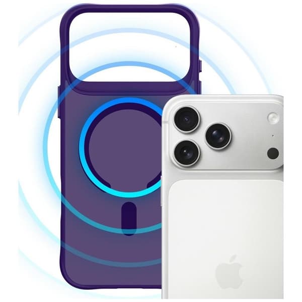 3MK Mobilcover Til iPhone 17 Pro Max Magsafe Smoke - Lilla