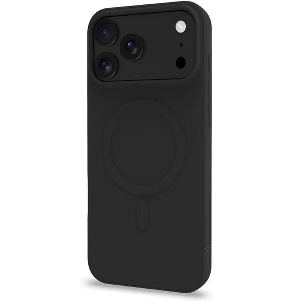 Celly Mobilcover til iPhone 17 Pro Max MagSafe Cromo Soft Rubber - Sort
