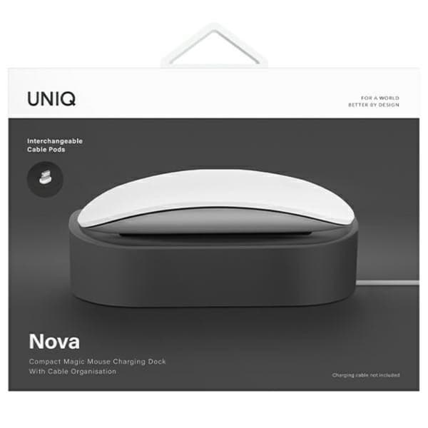 UNIQ Magic Mus Dockningsstation Nova - Mörkgrå