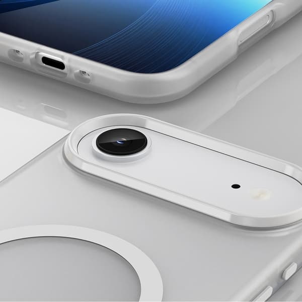 Mobilskal till iPhone Air MagSafe Abrasive - Matte Vit