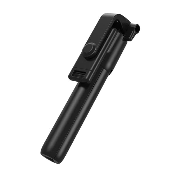 Selfiestick Teleskop Stativ 0.7m til Mobil - Sort