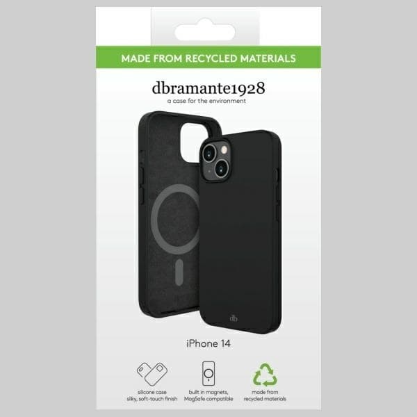 dbramante1928 Mobilcover til iPhone 14 MagSafe Monaco - Sort