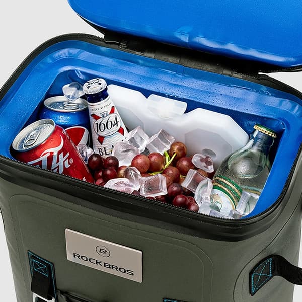 Rockbros Termisk Rygsæk med Isolering 20L - Grøn