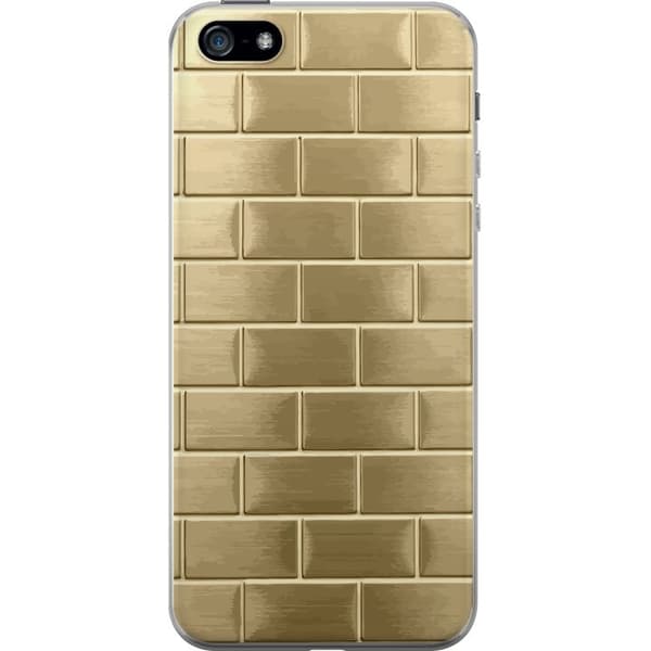 Taske til Apple iPhone 5 med gyldne mursten