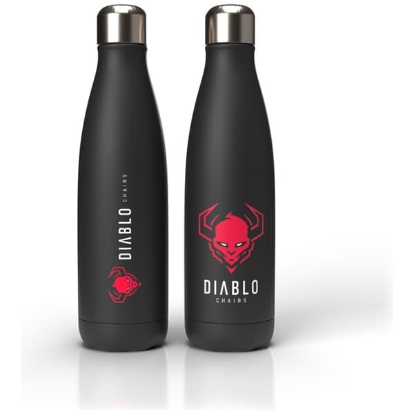 Diablo Chairs Eristetty pullo 500ml - Musta