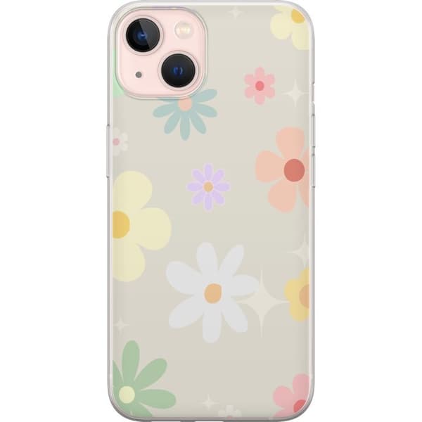 Apple iPhone 13 Taske med Fejende Blomster