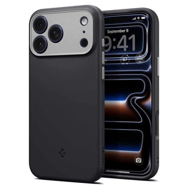 Spigen Mobilcover til iPhone 18 Pro Max/17 Pro Max Magsafe Nano Pop - Sort