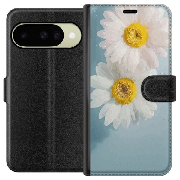 Plånboksfodral till Google Pixel 10 med Sommarblommor