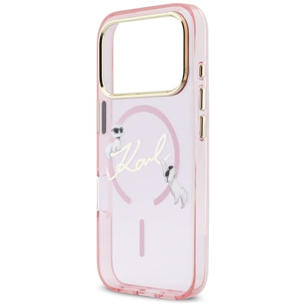 Karl Lagerfeld Mobilskal till iPhone 17 Pro Max Magsafe Choupettes Karl Script