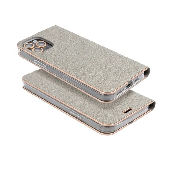 Xiaomi Redmi Note 14 4G Plånboksfodral Luna Guld - Silver