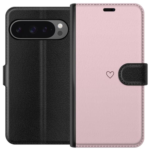 Pung Taske til Google Pixel 9 Pro XL med Lille Hjerte