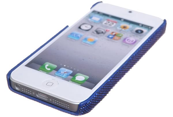 Sparkle cover til Apple iPhone 5/5S/SE (Blå)