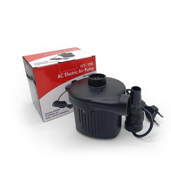 Elektrisk Oppustelig Pumpe HT-196 - Sort