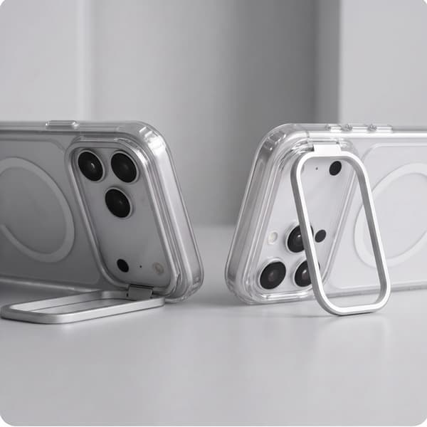 Tech-Protect Mobilcover Til iPhone 18 Pro Max Magsafe Magstand - Klar
