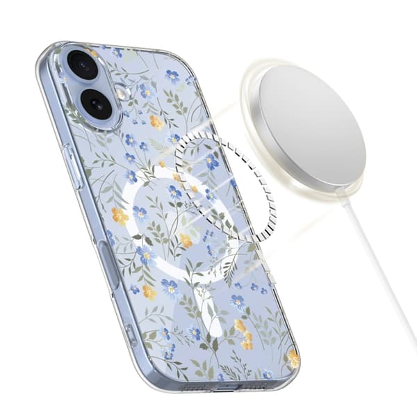 Tech-Protect telefonetui til iPhone 17 Magsafe Flexair - Forårsblomster