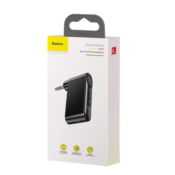 Baseus Bluetooth AUX Transmitter 145mAh - Svart